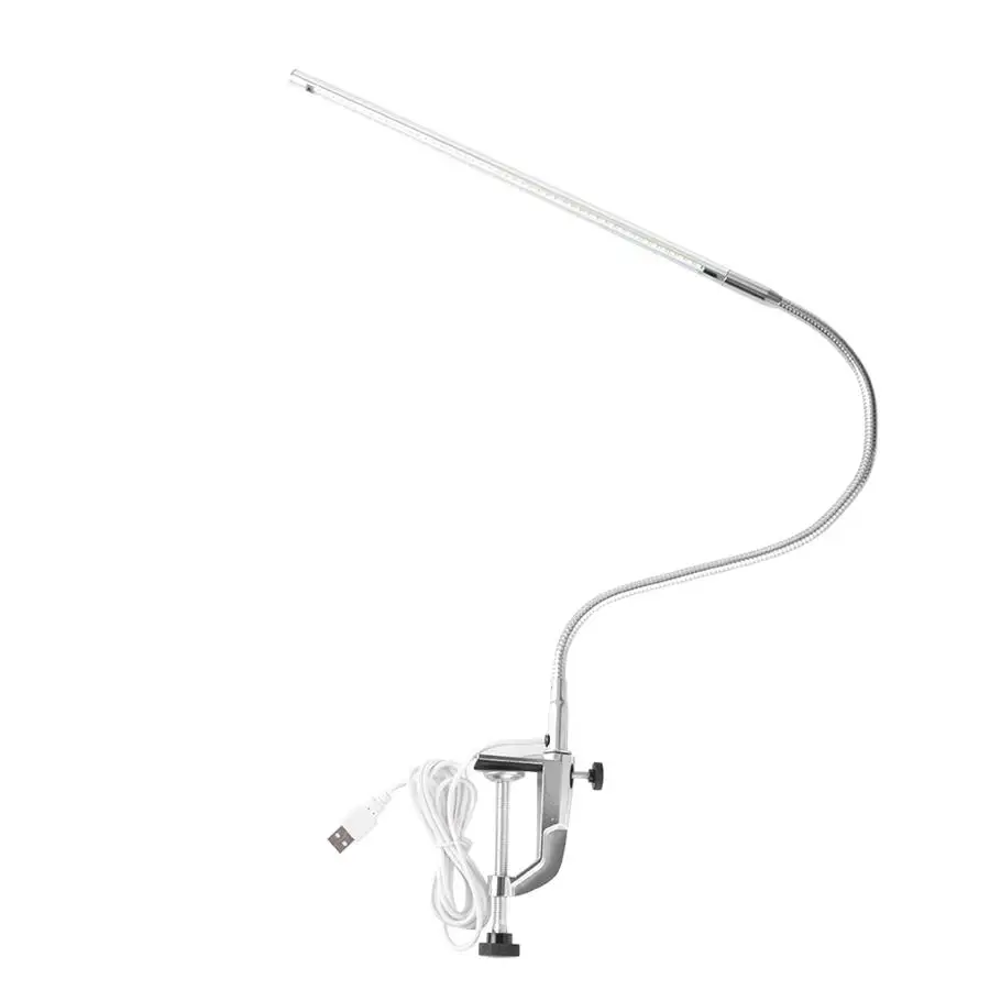 Светодиодный настольный светильник с usb зажимом и регулировкой на 360 градусов для