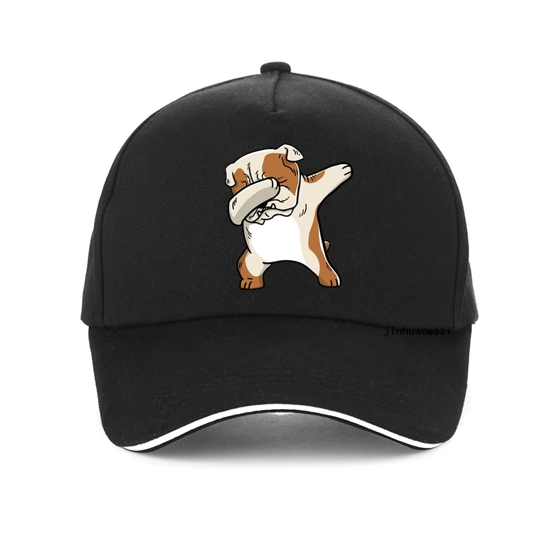 

French Bulldog baseball cap, cartoon baseball cap, hip hop