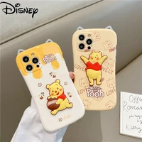 disney winnie the pooh for iphone 78pxxrxsxsmax1112pro cute silicone anti drop soft shell