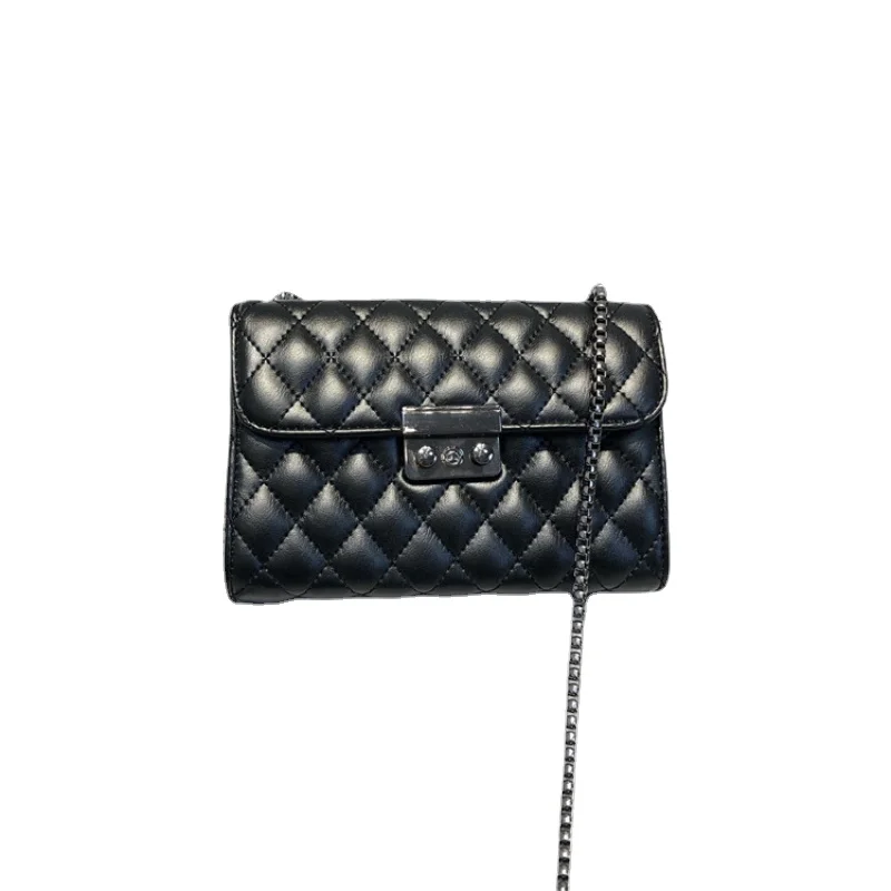 

Advanced Sense Bag Female 2021 Joker Online Celebrity Exotic Niche Rhombic Chain Messenger Bag Cross Body Bag Woman