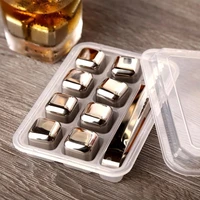 golden whiskey stones ice cubes chilling rocks whisky cooler whiskey ice bucket champagne beer cooler stainless steel