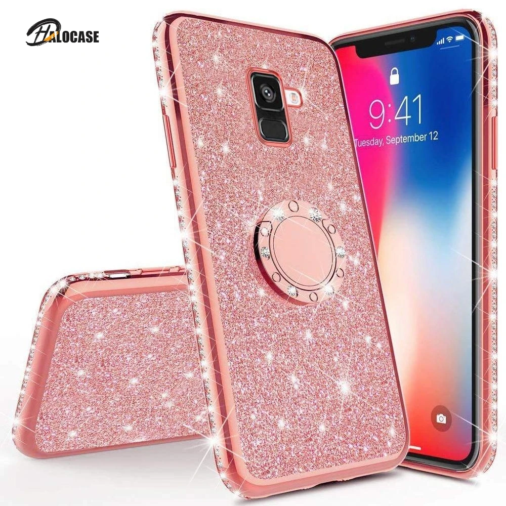 Чехол с кольцом-подставкой для Samsung Galaxy A7 A8 A6 A9 Plus 2018 A5 2017 A42 5G M51 A21S M31S | Мобильные