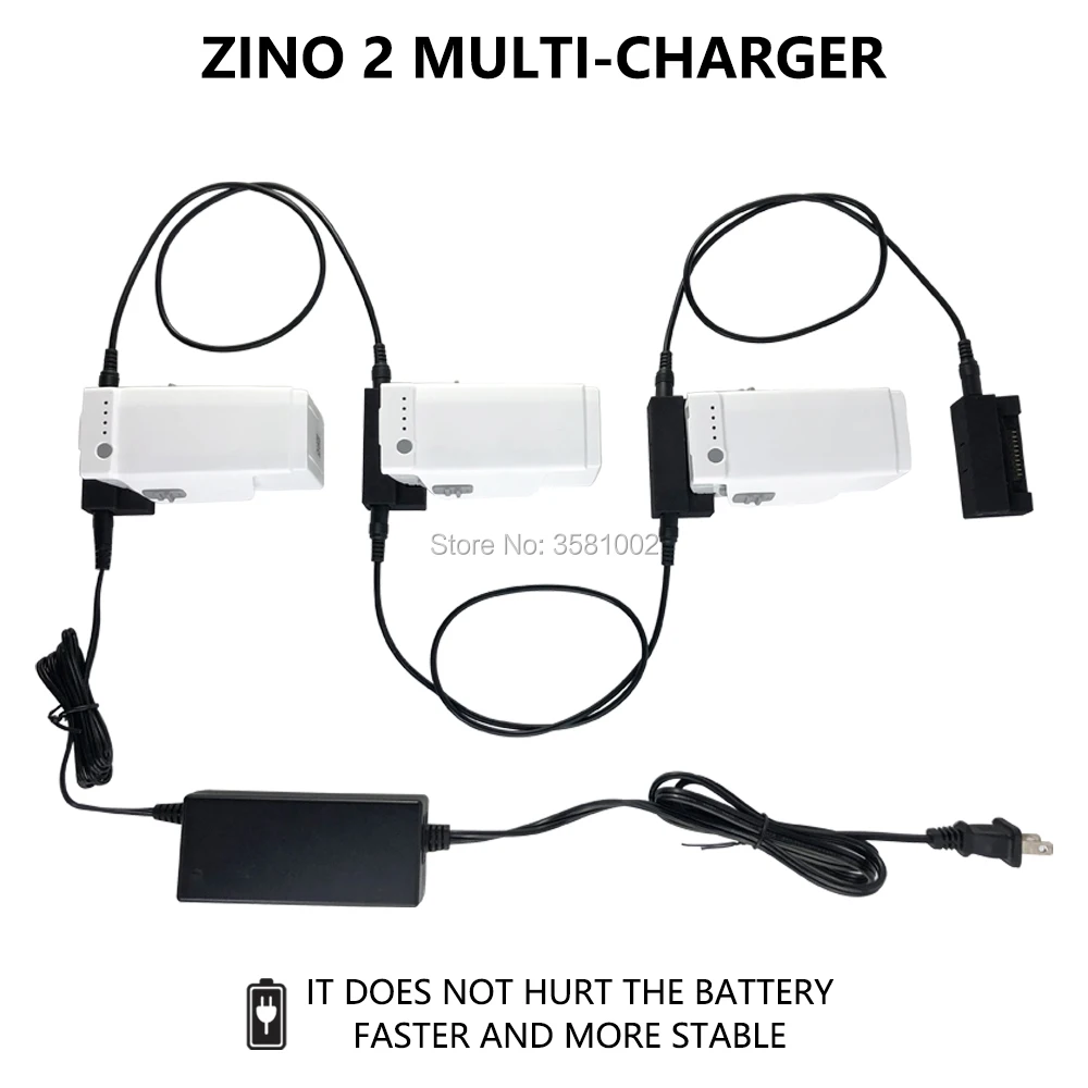 Аккумуляторная батарея HUBSAN ZINO2 UAV многозарядное устройство линия зарядки