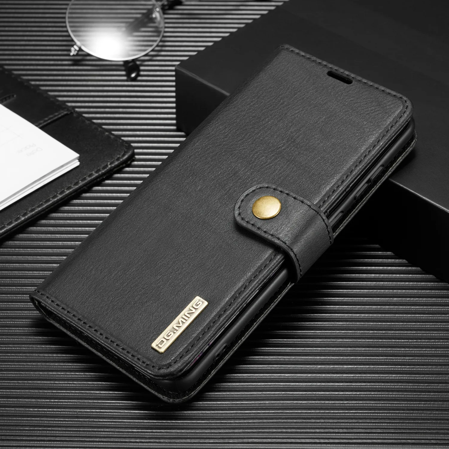 DG.Ming кожаный чехол для Samsung Galaxy S9 S10 Note10 S21 S20 Plus Note 20 Ультра A51 A71 Съемная задняя