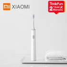 Новинка XIAOMI MIJIA электрическая зубная щетка T300 отбеливание зубов Вибратор Беспроводная оральная умная ультразвуковая щетка ультразвуковой очиститель гигиены