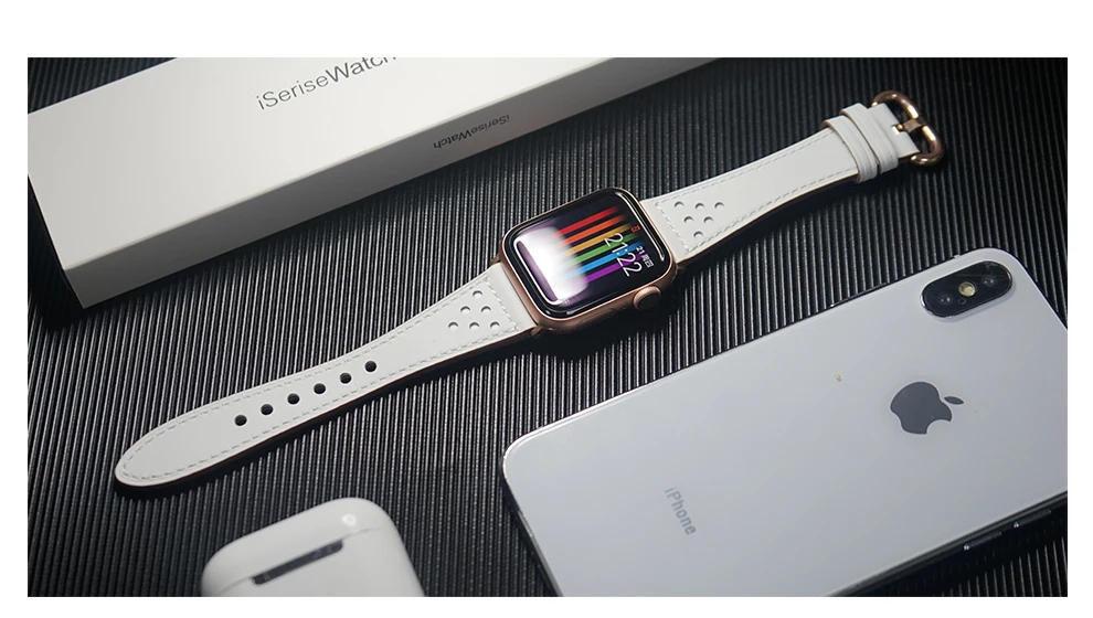 Настоящий Кожаный ремешок для apple watch band 42 мм 38 мм iWatch 4 band 44 мм 40 мм роскошный браслет ремешок для apple watch 4 3 2 1