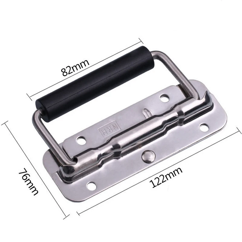 2 шт 122*76 мм Металлические съемные ящики нагрудная ручка складная пружинная для