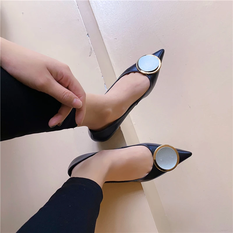 FEDONAS/Новинка Женская обувь из коровьей кожи Выразительная Свадебная