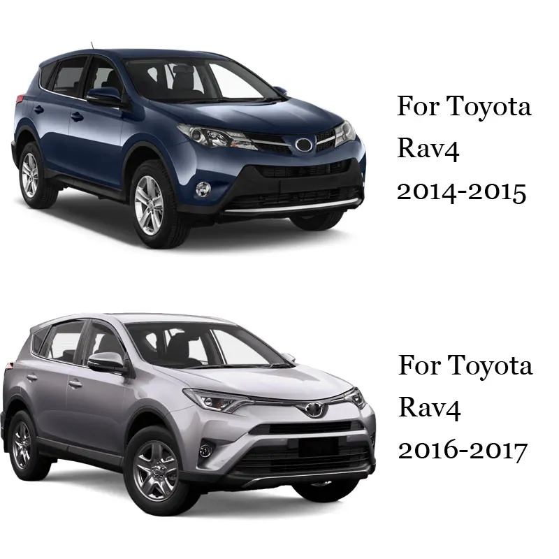 2013 2018 хромированные защитные дверные ручки для Toyota Rav4 2014 2015 2016 2017 аксессуары toyota