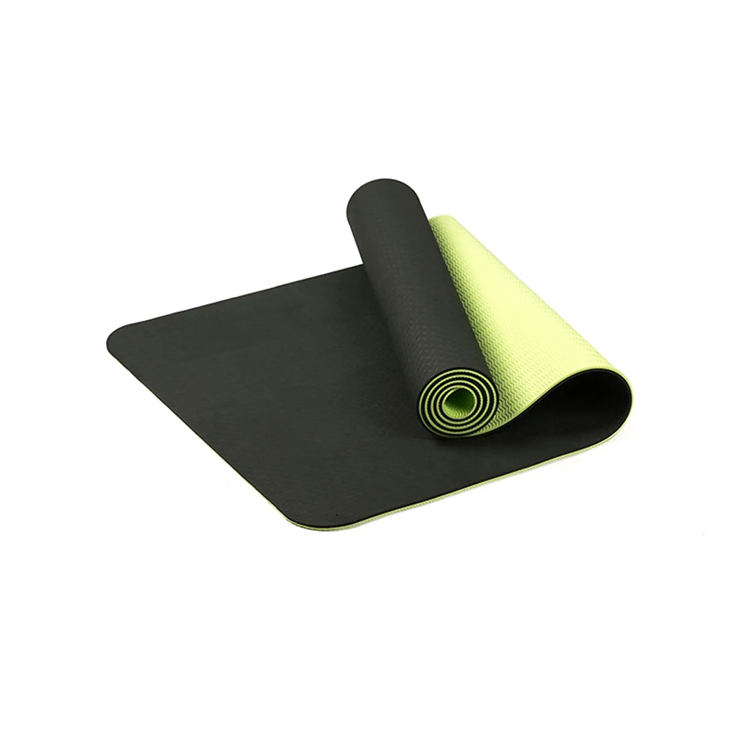 Non Slip Yoga Mat Made with Natural Rubber Fitness Exercise Mat Strap-Workout Mat for Yoga Pilates Floor Exercises - Цвет: YDYG4DG
