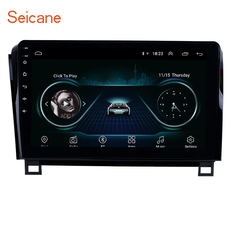 Автомагнитола Seicane система GPS навигации Android 8 1 для 2006 2007 2008 2009 2010 2011 2015 TOYOTA Sequoia