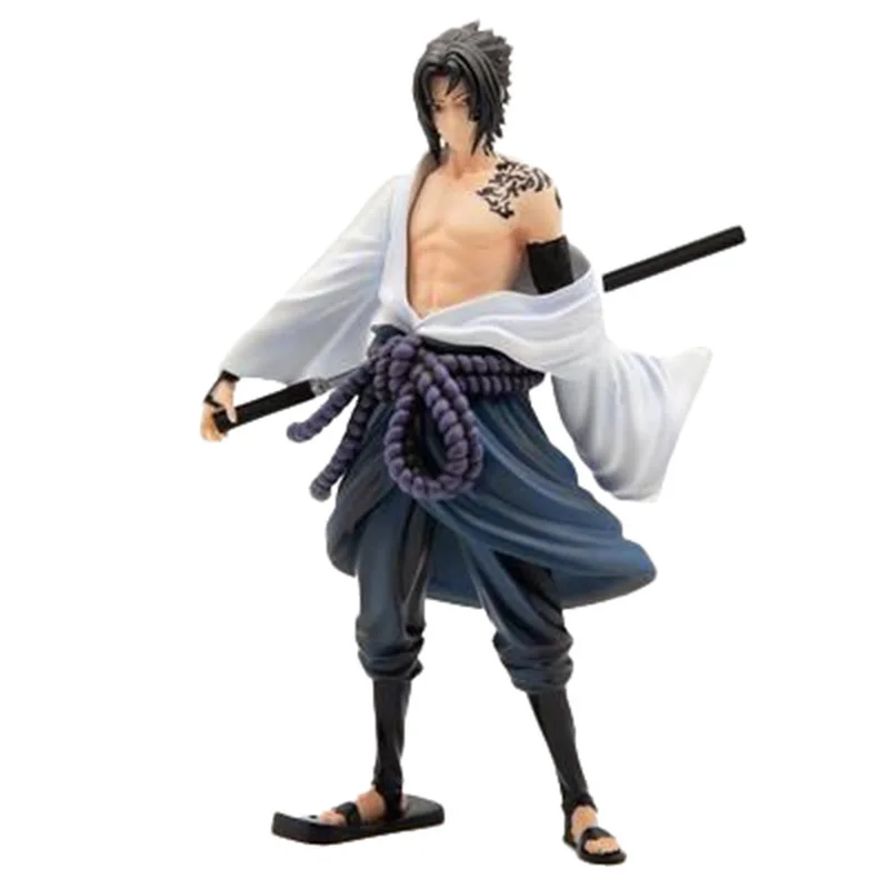 

Naruto Shippuden GK Uchiha Sasuke Anime Action Figure Model 24CM Curse Seal Sasuke Figurines Manga Statue Figma Collectible Toys