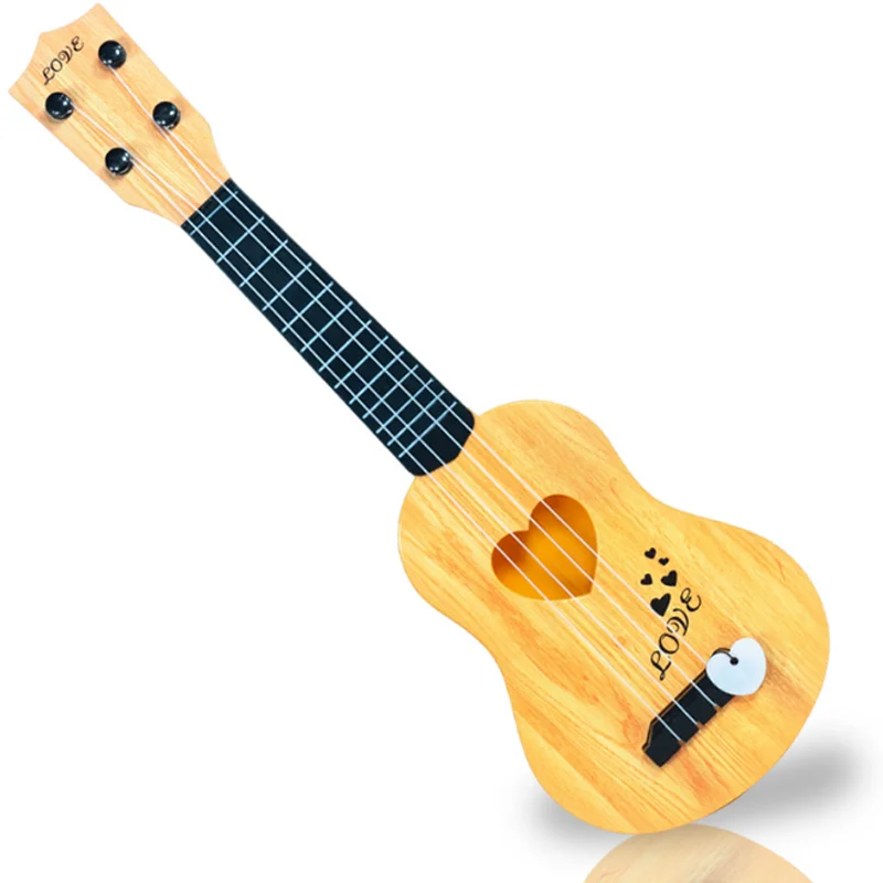 Детская имитация укулеле гитара игрушка может играть гитары инструмент