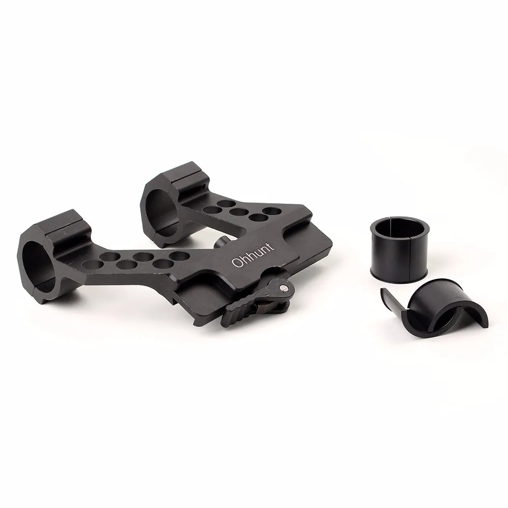

ohhunt Quick Detach AK Side Rail Scope Mount with Integral 1 Inch/30mm Ring For AK47 AK74 Black Free Shipping