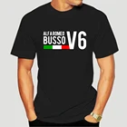 Мужская футболка Alfa Romeo Busso V6 156 GTV 164 155 GTA Car Motoring Racing, вдохновленная папой футболка wo Men-4210A
