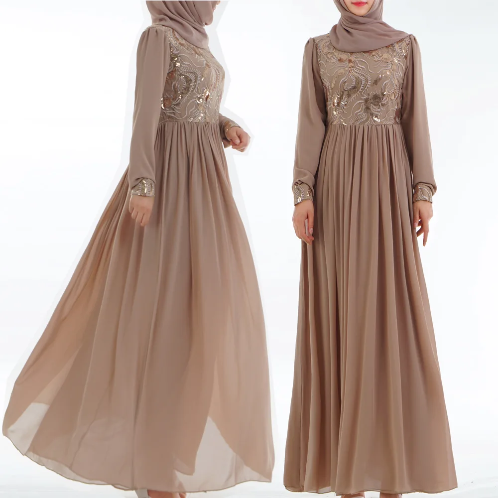 Роскошное кружевное платье Abaya с вышивкой кафтан длинное для женщин кимоно Jubah
