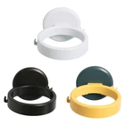 Настенный держатель для фена, из АБС-пластика для хранения, полка для ванной, стойка-органайзер, стойка для бесплатного отверстия