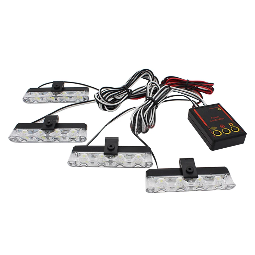 4 светильник 1 концентратор 16 светодиодный аварийный автомобиль мигающий