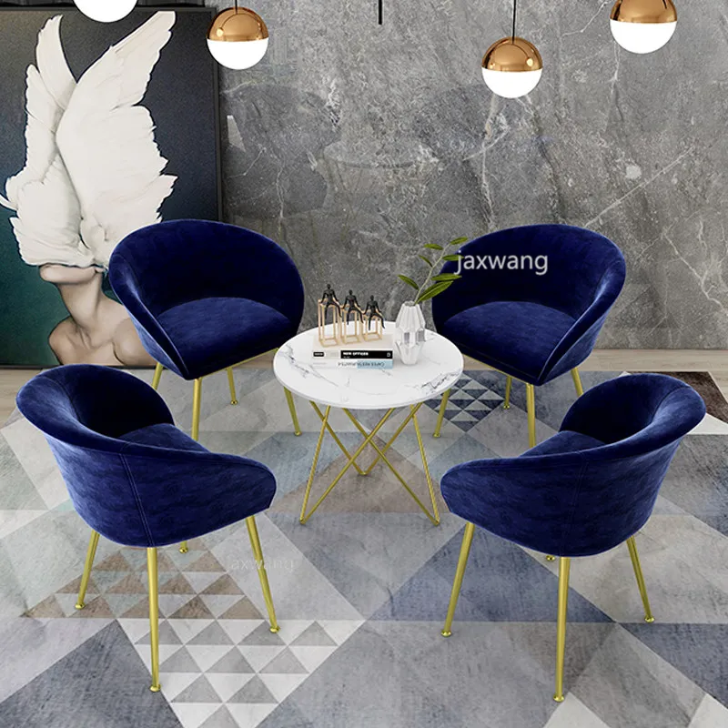 Скандинавские ресторанные стулья железный современный простой обеденной стул