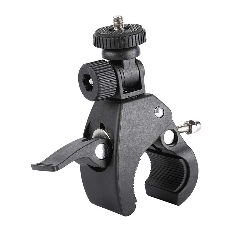 Зажим для руля велосипеда или мотоцикла адаптер штатива GoPro 9 8 7 6 5 4 Yi 4K Sjcam Eken