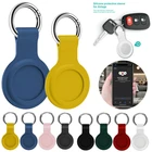 Силиконовый мягкий защитный чехол для Apple airtag, брелок-держатель для ключей с защитой от потери, чехол-подставка для GPS-трекера