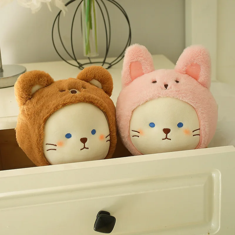 

Cartoon Rabbit Bear Cat Plush Toy Stuffed Soft Animal Plush Doll Kids Children Baby Birthday Gift For Room Decor