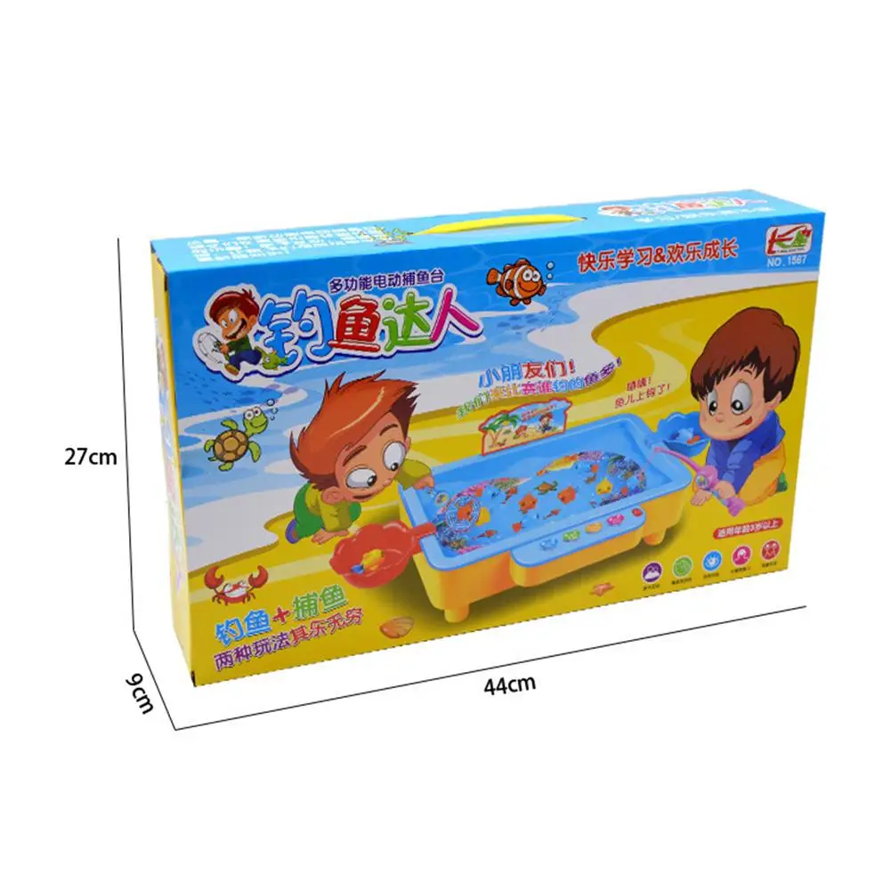 

Cartoon Summer Fishing Pool Toys ABS Plastic Parent-Child Interactive Magnetic Toy Educational Classic Board Gift