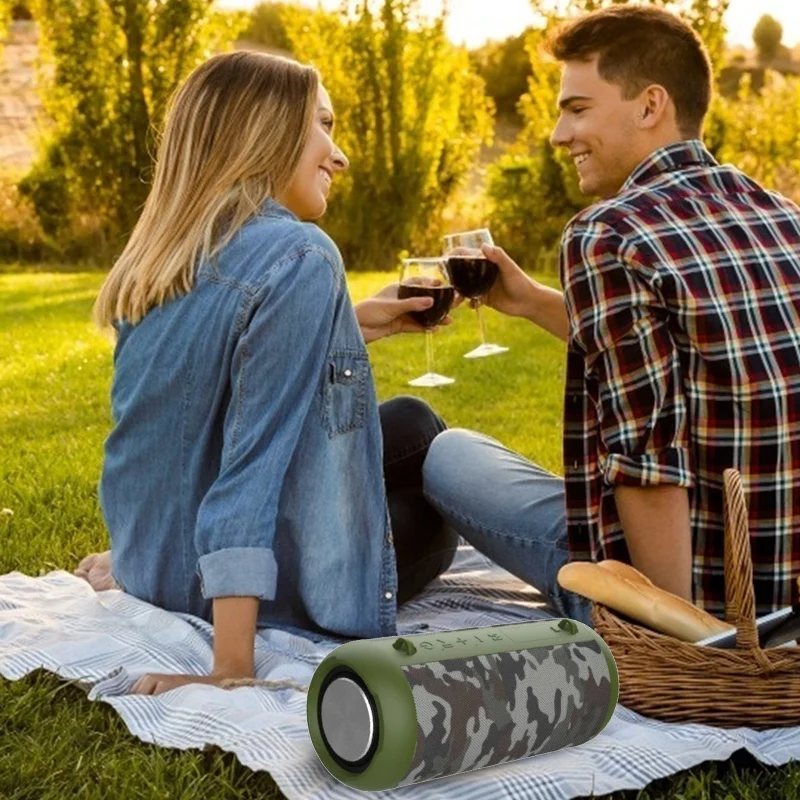 

Bluetooth Speakers Waterproof Portable Wireless Speaker Stereo Sound Outdoor Speakers