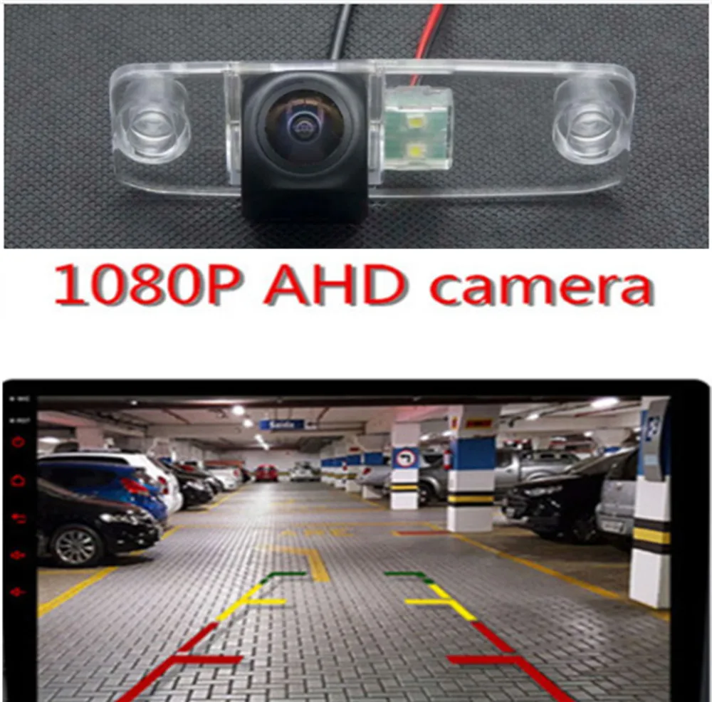 AHD 1080P камера заднего вида рыбий глаз Starlight автомобильная парковочная для Kia Carens