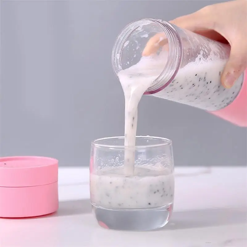 MINI taza de jugo port&aacute;til USB, exprimidor recargable de frutas para exteriores, taza port&aacute;til de jugo, taza de jugo para oficina-2