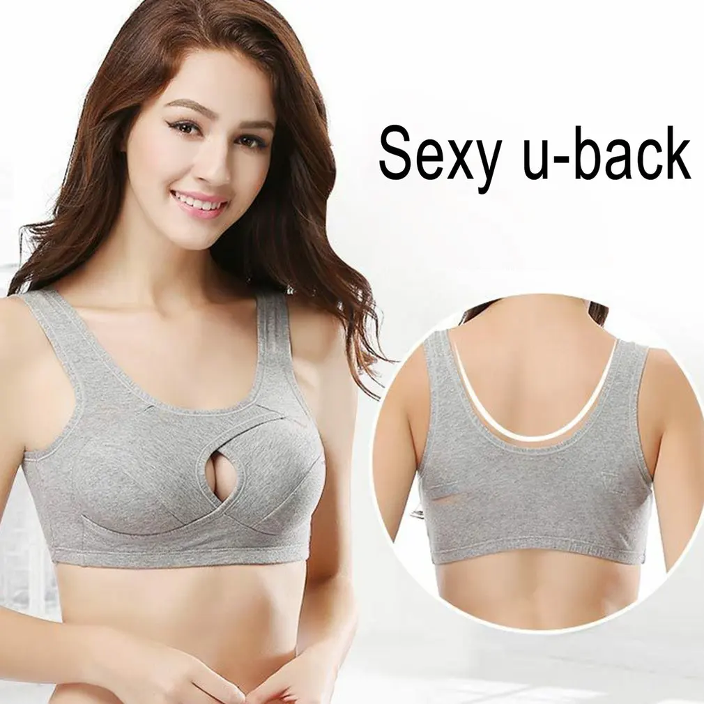 

Sports Bra Seamless underwear full Wing lace Picture foam-latex Seperate Cup sexy beauty back NO steel ring vest U-lock back