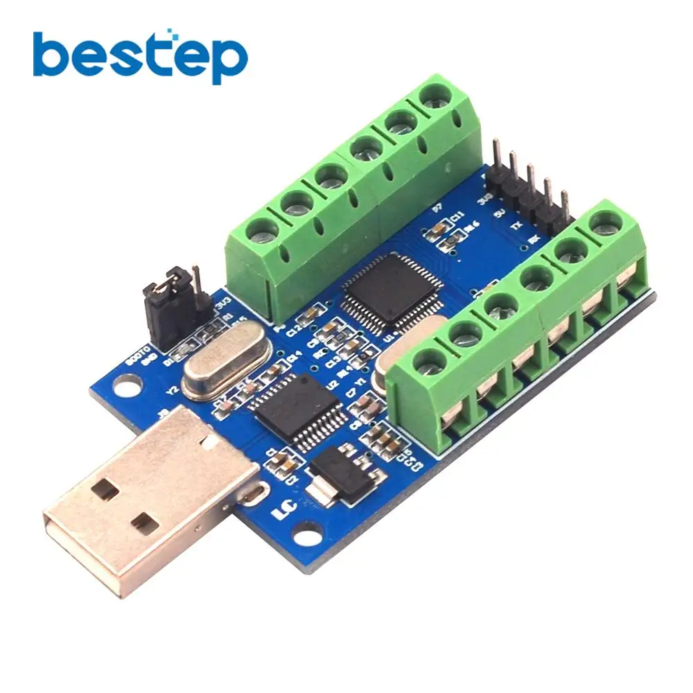 STM32F103C8T6 USB интерфейс 10 каналов 12Bit AD Дискретность сбора данных STM32