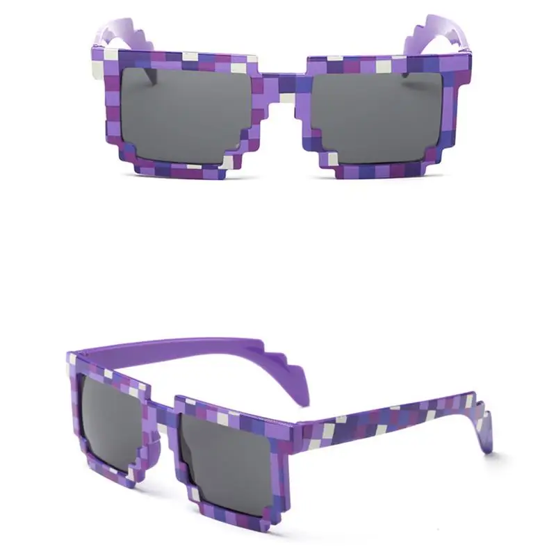 

Mosaic Plaid Glasses Unisex Square Sunglasses Men Women Pool Beach Outdoor Sport Headwear Photography Accessorie