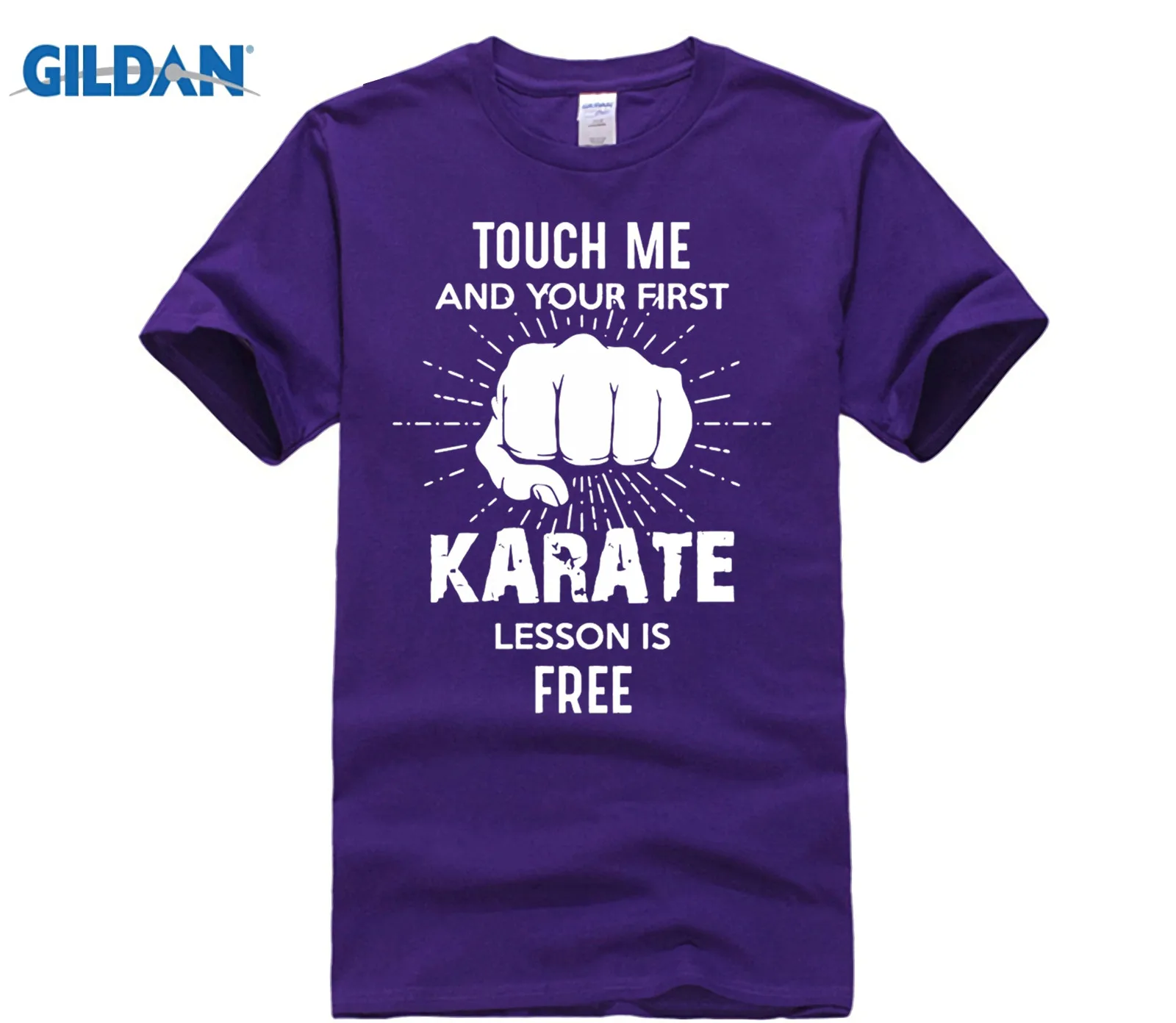 Горячие предложения Стиль Каратэ малыш ниндзя солнце мужская футболка