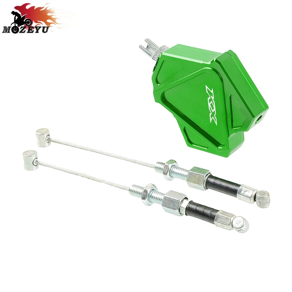 Для Kawasaki KX65 KX85 KX125 KX250 KX250F KX450F Мотоцикл CNC трюк рычаг сцепления легко тяните кабель