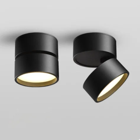 $14.40 Folding Dimmable LED Downlights 9W 12W 15W LED Ceiling Spot Lights AC110-240V LED Ceiling Lamps Warm Cold White Indoor Lighting