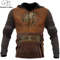 viking armor 3d all over printed autumn men hoodies unisex pullovers zip hoodie casual street tracksuit cosplay clothing dw666