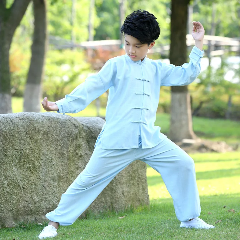 Детский костюм Wushu для взрослых Китайская традиционная одежда боевых искусства