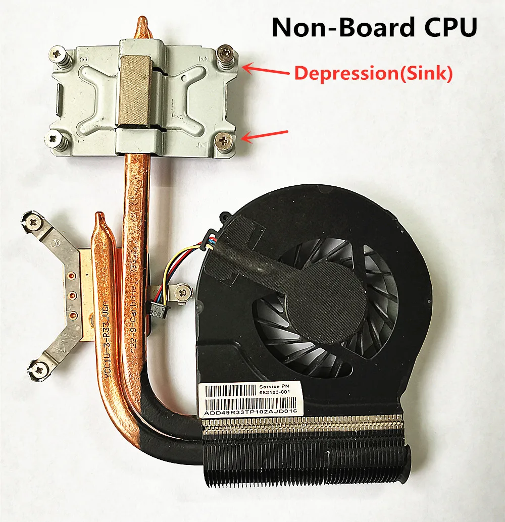 Оригинальный ноутбук/Тетрадь Процессор Вентилятор охлаждения
