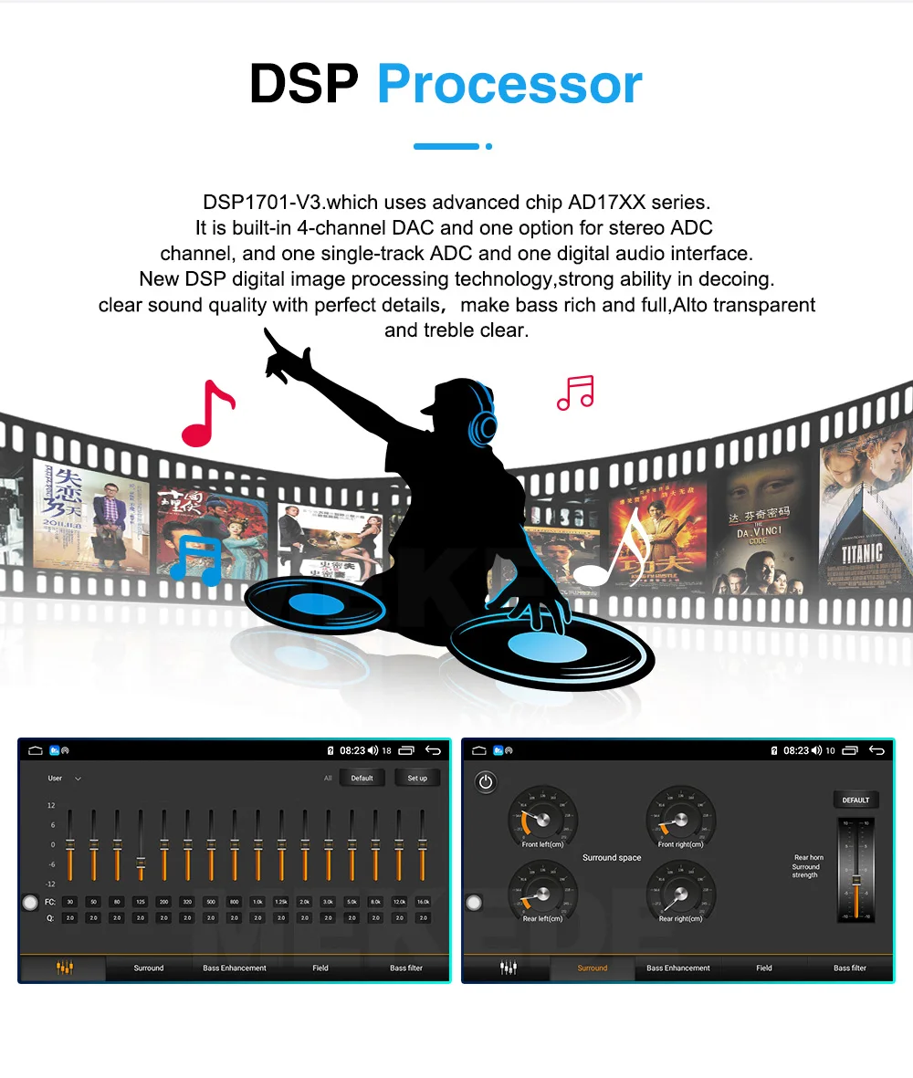 MEKEDE 2din Android 10.0 Car Radio Player for Toyota RAV4 Rav 4 2013-2018 GPS Navigation Wifi Video 4G RAM 64G ROM 2 din NO DVD - купить по