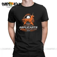 men equal rights for replicants blade runner 2049 movie t shirts pure cotton clothes vintage tee shirt plus size t shirts