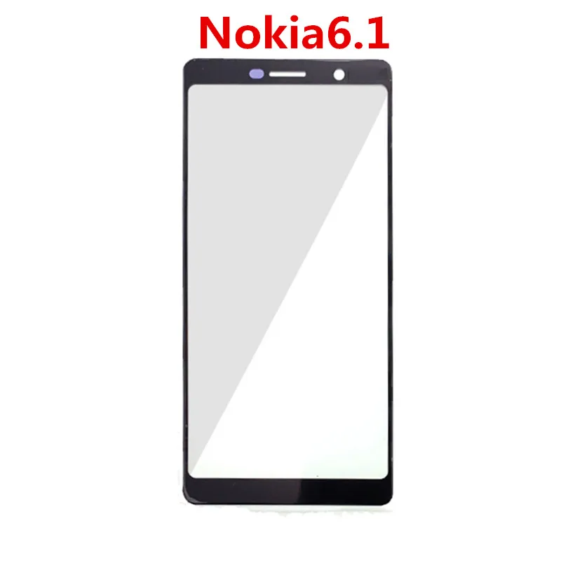 Внешний экран для Nokia 2 1 3 5 6 7 Plus Передняя Сенсорная панель ЖК-дисплей внешняя