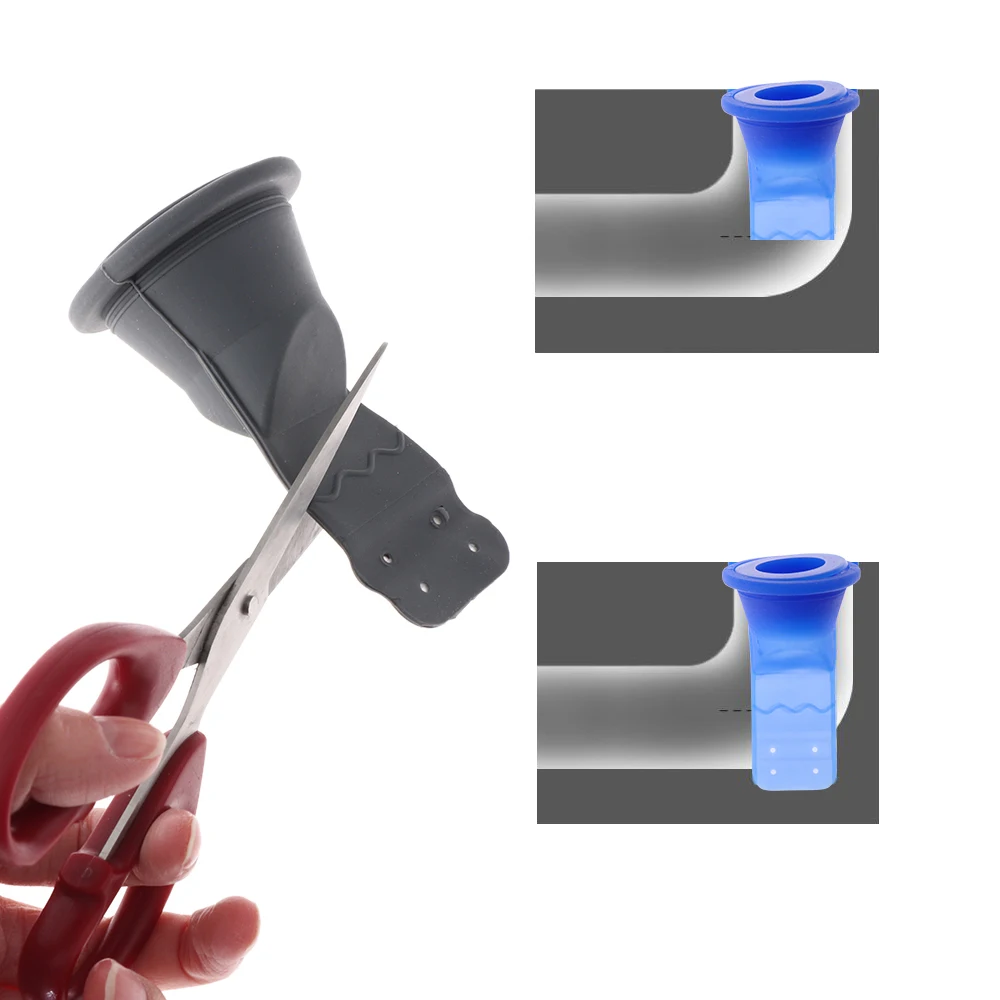 1 шт. силиконовый сердечник для ванной комнаты с защитой от запахов Внутренний