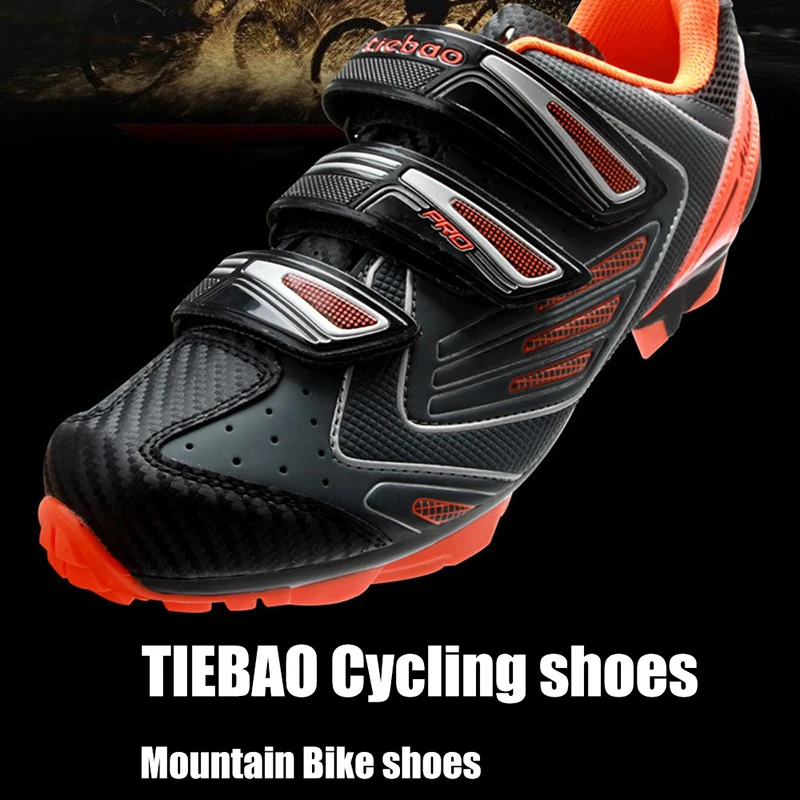 Tiebao Sapatilha Ciclismo Mtb обувь для велоспорта Мужская дышащая горного велосипеда с