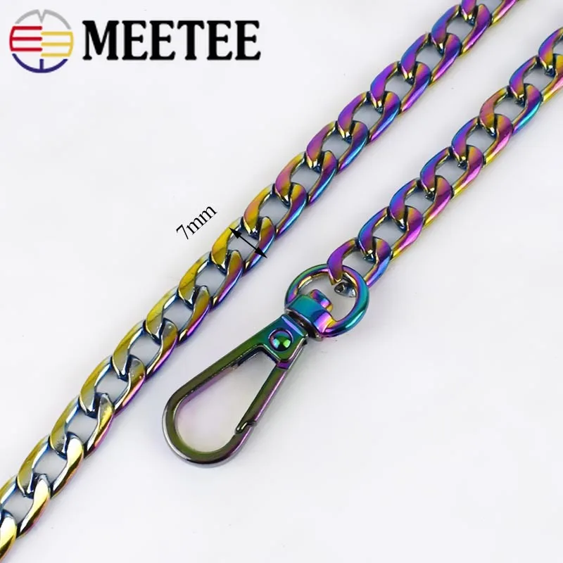 1 шт. металлическая цепочка для сумок 7 мм 90-130 см | Дом и сад