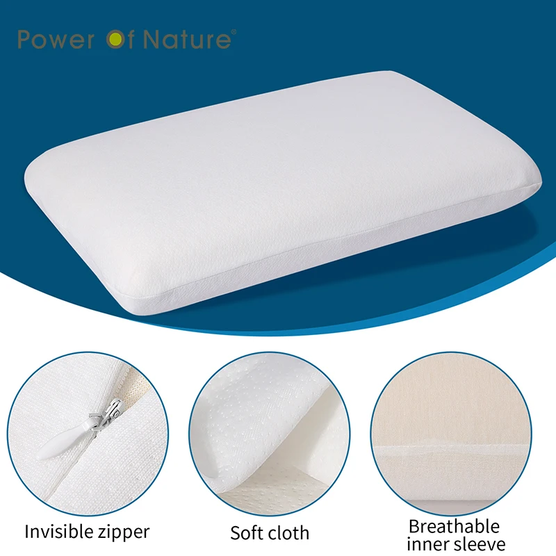 

Подушка массажная из пены с эффектом памяти, 70x40x13 см