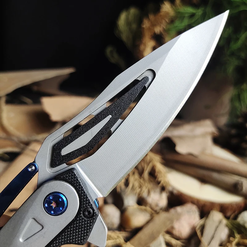 Складной нож RM Blue G10 лезвие 440 высококачественный для спорта на открытом воздухе