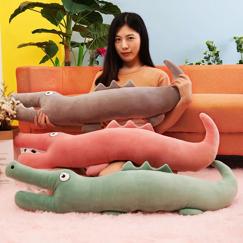 

Lovely Cartoon Long Crocodile Plush Pillow Cushion Crocodile Plush Toys Home Decoration Birthday Gifts Girls Gifts Baby Bedding