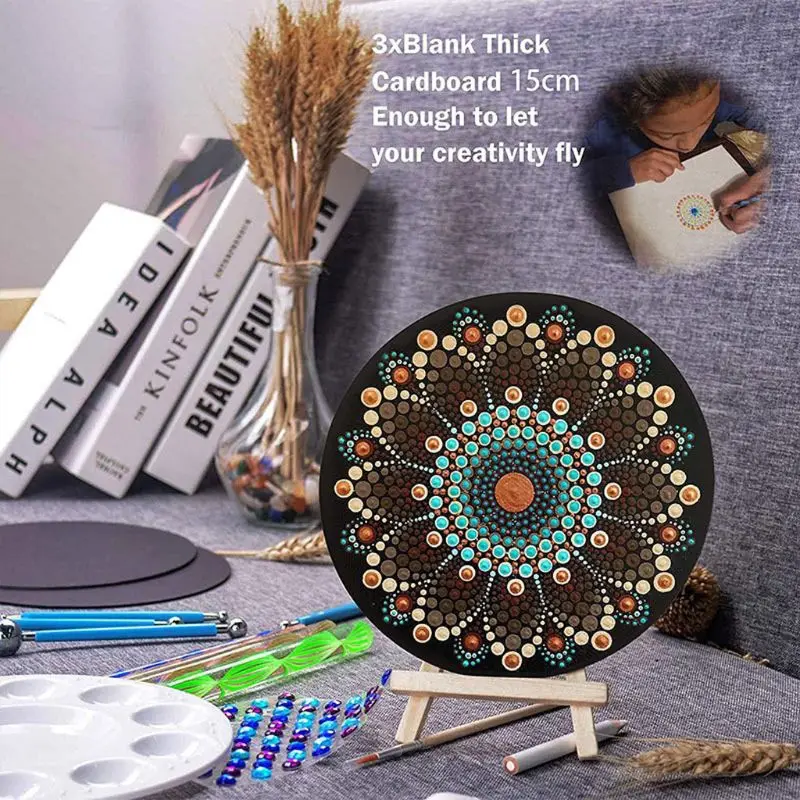 

27Pcs Mandala Dotting Tools Kit Stencil Painting Tools Canvas Rocks Art Crafts