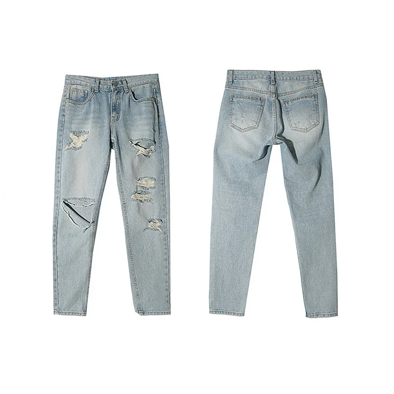 

Summer Ripped Boyfriend Jeans For Women Fashion Loose Vintage High Waist Jeans Plus Size Jeans 5XL Pantalones Mujer Vaqueros K78